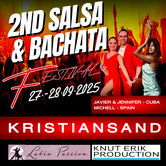 Full pass 2nd Kristiansand Salsa & Bachata Festival