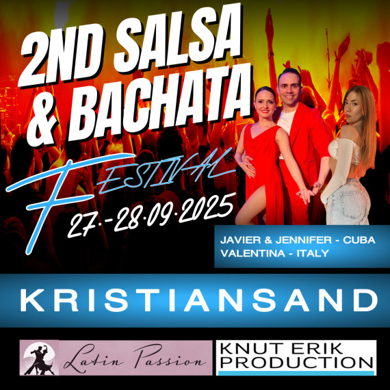 Day pass Sunday 2nd Kristiansand Salsa & Bachata Festival